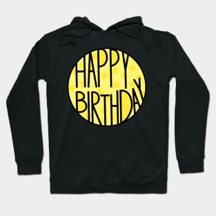 Happy Birthday To An Amazing Person , Pastel Yellow Color Hoodie